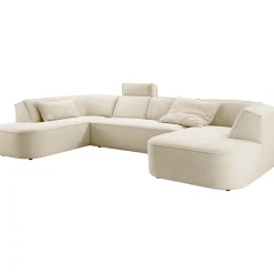 Clearance Elementenbank rechts breed Baricci HR koudschuim ecru Hoekbank