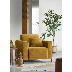 Discount Fauteuil Alpa HR-schuim gold Standaard Fauteuil