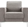 Discount Fauteuil Barrio grijs basic comfort Standaard Fauteuil