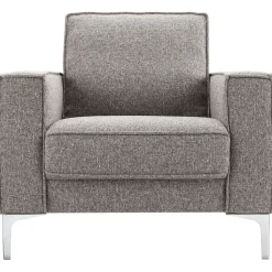 Discount Fauteuil Barrio grijs basic comfort Standaard Fauteuil