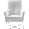 Clearance Fauteuil Dono lichtgrijs Standaard Fauteuil