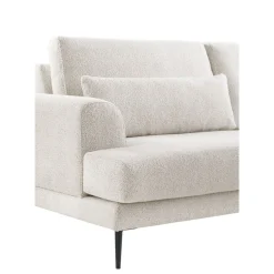 Best Hoekbank links Ansio HR-visco zitting beige Hoekbank