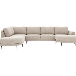 Hoekbank links Aziri ecru supreme comfort Hoekbank