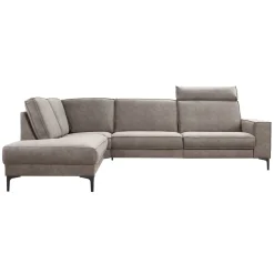 Online Hoekbank links Barrio bruin relaxfunctie excellent comfort Hoekbank