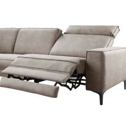Online Hoekbank links Barrio bruin relaxfunctie excellent comfort Hoekbank