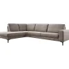 Discount Hoekbank links Barrio bruin basic comfort Hoekbank