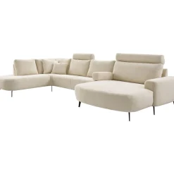 Best Hoekbank links Davanti HR-zitting beige Hoekbank