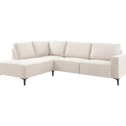 Hot Hoekbank links Fabria beige basic comfort Hoekbank