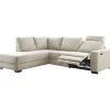 Sale Hoekbank links Florance HR koudschuim zandbeige relaxfunctie Hoekbank