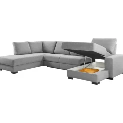 Sale Hoekbank links Florance polyether grijs Hoekbank