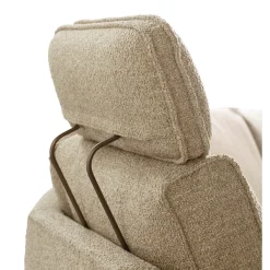 Hoekbank links Licato taupe relaxfunctie excellent comfort Hoekbank