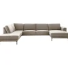 Discount Hoekbank links Moscato traagschuim beige relaxfunctie Hoekbank
