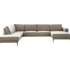 Discount Hoekbank links Moscato traagschuim beige relaxfunctie Hoekbank