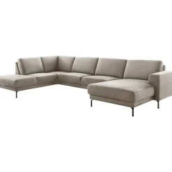 Discount Hoekbank links Moscato traagschuim beige relaxfunctie Hoekbank