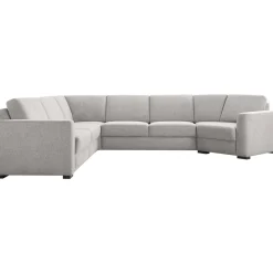 Hoekbank links Muscolo grijs relaxfunctie premium comfort Hoekbank