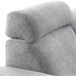 New Hoekbank links Puento gerecycled polyether HR-zitting grijs Hoekbank
