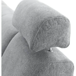 New Hoekbank links Puento gerecycled polyether HR-zitting grijs Hoekbank