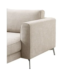Hot Hoekbank Linoza naturel relaxfunctie links premium comfort Hoekbank