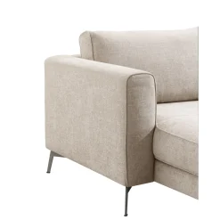 Clearance Hoekbank Linoza naturel relaxfunctie rechts premium comfort Hoekbank