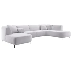 Discount Hoekbank Pantini lichtgrijs Hoekbank