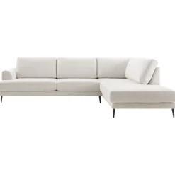 Sale Hoekbank rechts Ansio HR-visco zitting beige Hoekbank