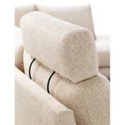 Outlet Hoekbank rechts Aziri ecru supreme comfort Hoekbank