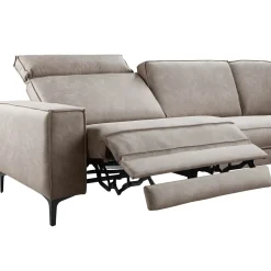 Clearance Hoekbank rechts Barrio bruin relaxfunctie excellent comfort Hoekbank