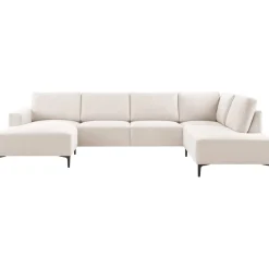 New Hoekbank rechts Fabria groot beige basic comfort Hoekbank