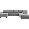 Clearance Hoekbank rechts Florance polyether grijs Hoekbank