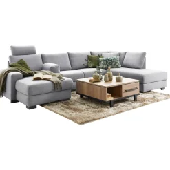 Clearance Hoekbank rechts Florance polyether grijs Hoekbank