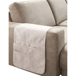 Online Hoekbank rechts Moscato traagschuim beige relaxfunctie Hoekbank