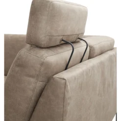 Online Hoekbank rechts Moscato traagschuim beige relaxfunctie Hoekbank
