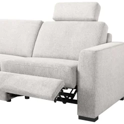 New Hoekbank rechts Muscolo grijs relaxfunctie premium comfort Hoekbank