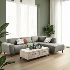 Online Hoekbank rechts Pantini grafiet supreme comfort Hoekbank