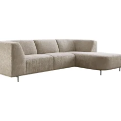 Discount Hoekbank rechts Pantini taupe supreme comfort Hoekbank