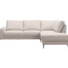 Sale Hoekbank rechts Portona ecru premium comfort Hoekbank