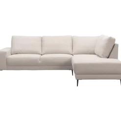 Sale Hoekbank rechts Portona ecru premium comfort Hoekbank