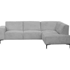 Online Hoekbank rechts Riccione lichtgrijs basic comfort Hoekbank