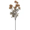 Clearance Kunstbloem Varenzo bol distel oranje Kunstbloemen