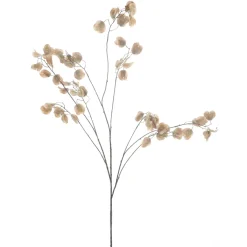 Sale Kunstbloem Varenzo judaspenning L bruin Kunstbloemen