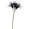 Kunstbloem Varenzo Nerine zwart Kunstbloemen