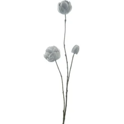 Discount Kunstbloem Varenzo waterlelie grijs Kunstbloemen