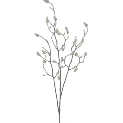 Kunsttak Varenzo magnolia knop L zwart Kunstbloemen