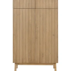 New Opbergkast Arrosto eikenhout 148x90x45 cm light roast Woonseries|Opbergkast