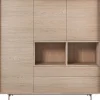Online Opbergkast Famosa bruin 150x150x45 cm Woonseries|Opbergkast