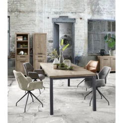Hot Opbergkast Hevano (57 Cm) eikenhout moose Woonseries|Opbergkast
