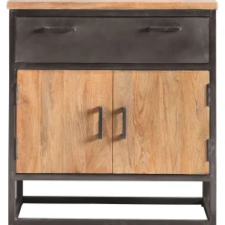 New Opbergkast Mesola (76 Cm) mango natural Woonseries|Opbergkast