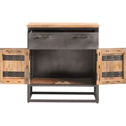 New Opbergkast Mesola (76 Cm) mango natural Woonseries|Opbergkast