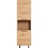 Best Opbergkast Paranno 197x055x42 cm bruin 2 deurs Woonseries|Opbergkast
