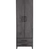 Opbergkast Piastra 64 cm zwart gesloten Woonseries|Opbergkast